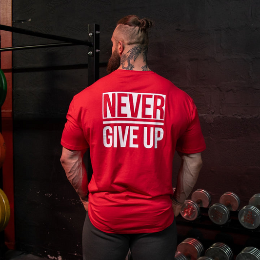 NEVER GIVE UP TEE