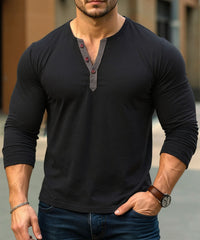 FlexCore Henley Long Sleeve