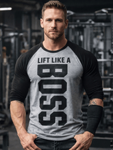 Lift Like a Boss Workout Gym T-Shirt