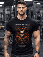 Forged in Flames Skull Tee