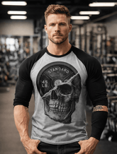 Skull Plate Workout Gym T-Shirt