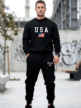 USA Sweatshirt & Jogger Set