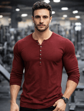 Iron Shell Tee Henley