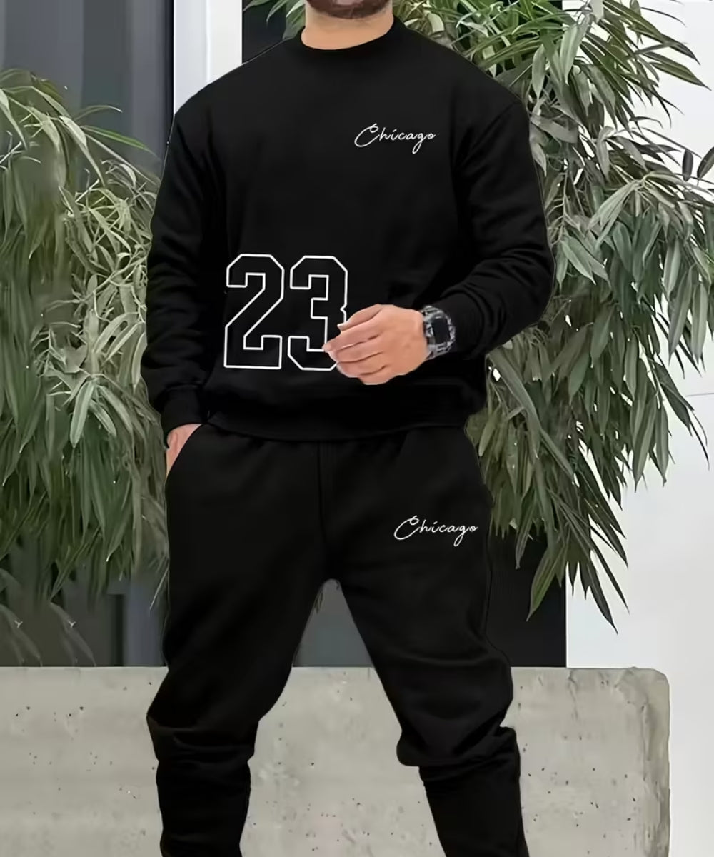 Chicago 23 Sweatshirt & Jogger Set