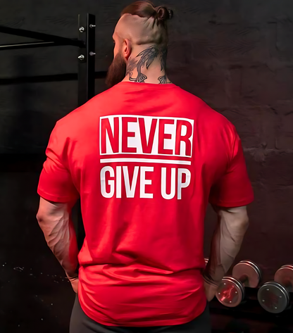 NEVER GIVE UP TEE
