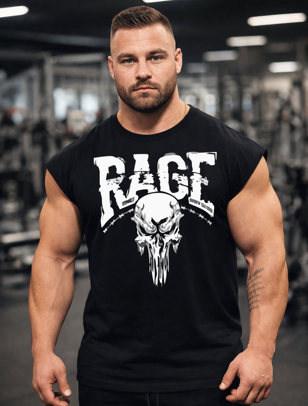 RAGE SLEEVELESS TEE