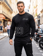 Chicago 23 Sweatshirt & Jogger Set
