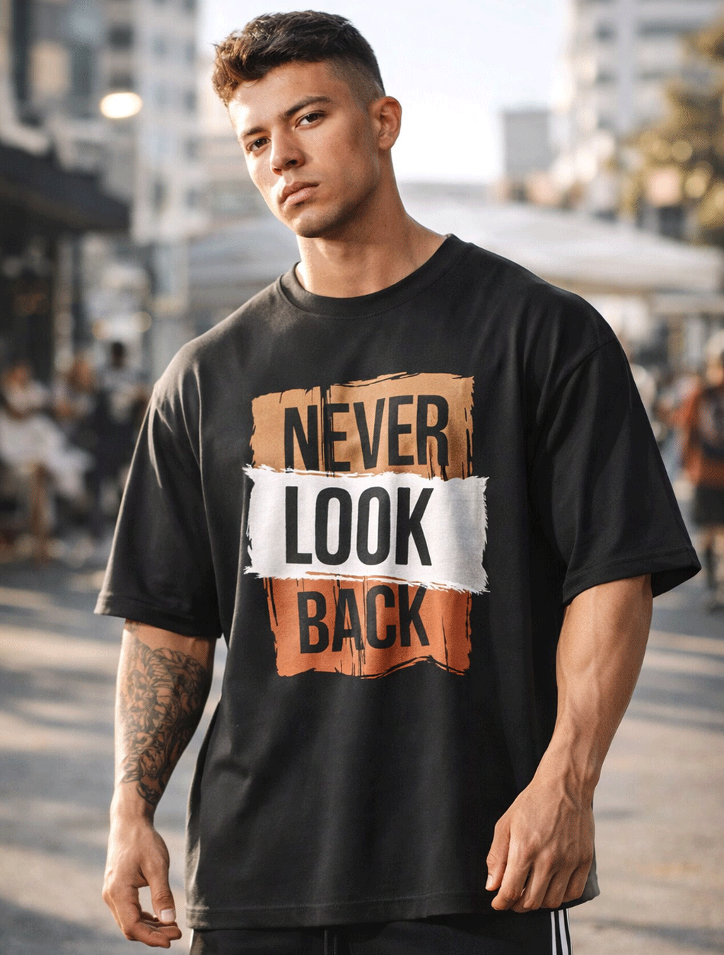 NEVER LOOK BACK
