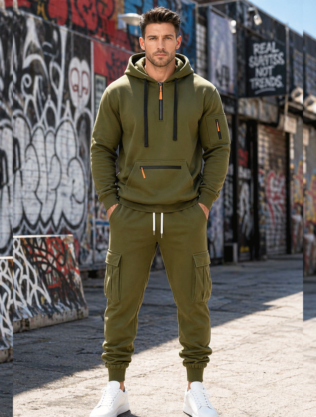Classic Zip Hoodie's & Jogger Set
