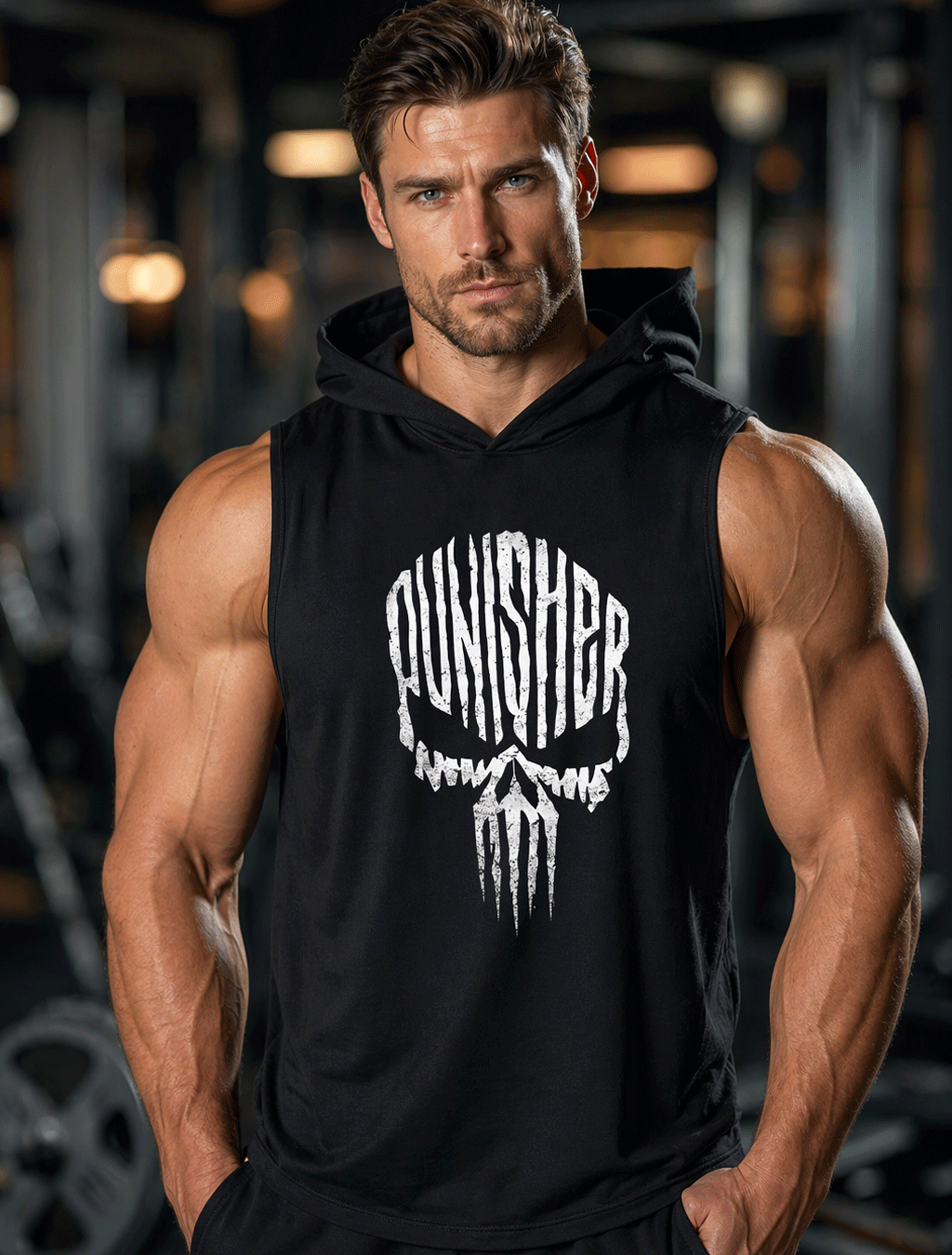 Punisher Hooded Tank