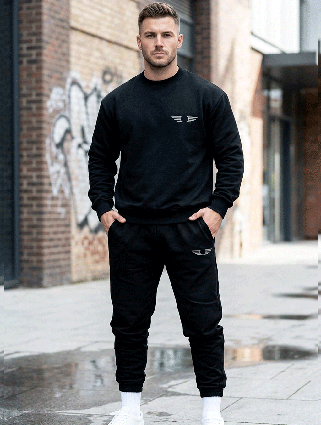 Shadow Fit Sweatshirt & Jogger Co-Ord
